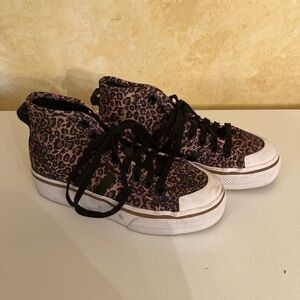 Leopard Print Adidas Nizza Platform Sneakers